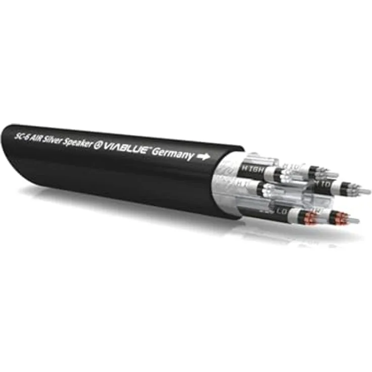VIABLUE SC-6 AIR Silver High-End Lautsprecherkabel, Meterware