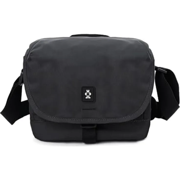 Crumpler Track Shot Camera Sling 2500, Kameratasche mit Tabletfach 8,3" iPad Mini, schwarz, bester Schutz und praktische Features