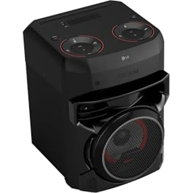 LG XBOOM La Bestia RNC2, Bluetooth Standlautsprecher mit 80W Leistung, Schwarz, Karaoke und LED-Beleuchtung – Bild 12