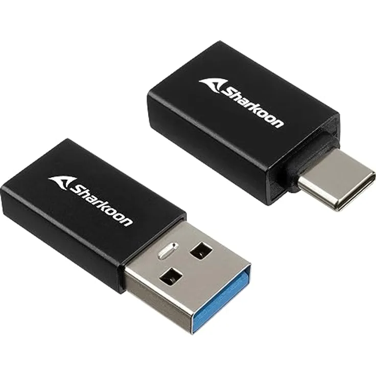 Sharkoon Adapter USB 3.2 Gen 1 Adapter OfficePal, USB-A > USB-C/USB-C > USB-A