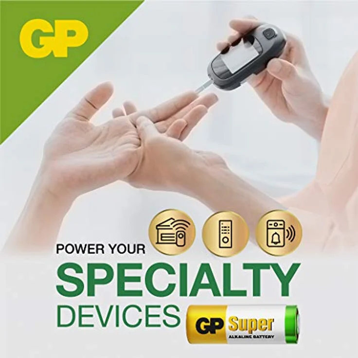 GP Batteries Super Alkaline N Batterie, N Lady, GP910A, LR01, 1,5V, 8 Stück – Bild 5