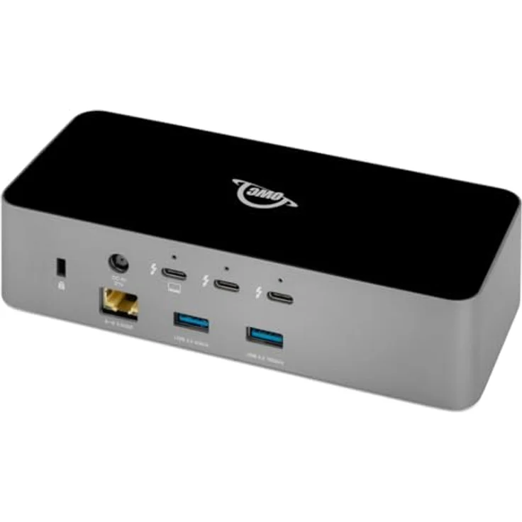 OWC 11-Port Thunderbolt 5 Dock (Thunderbolt, 11 Ports), Dockingstation + USB Hub, Schwarz – Bild 4
