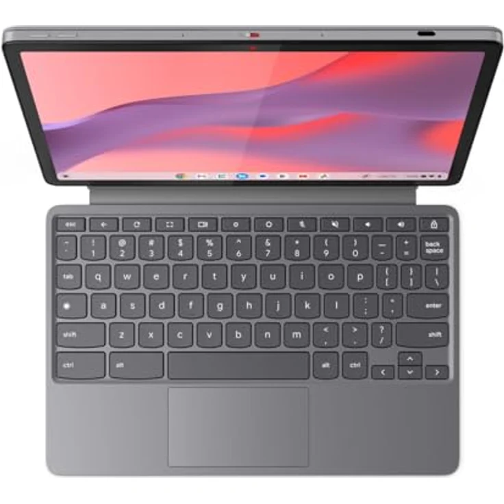 Lenovo Chromebook IdeaPad Duet 3 2-in-1 Tablet | 10,95" WUXGA Touch Display | Mediatek Kompanio 838 | 4GB RAM | 128GB SSD | Mediatek Grafik | Chrome OS | QWERTZ | grau – Bild 3