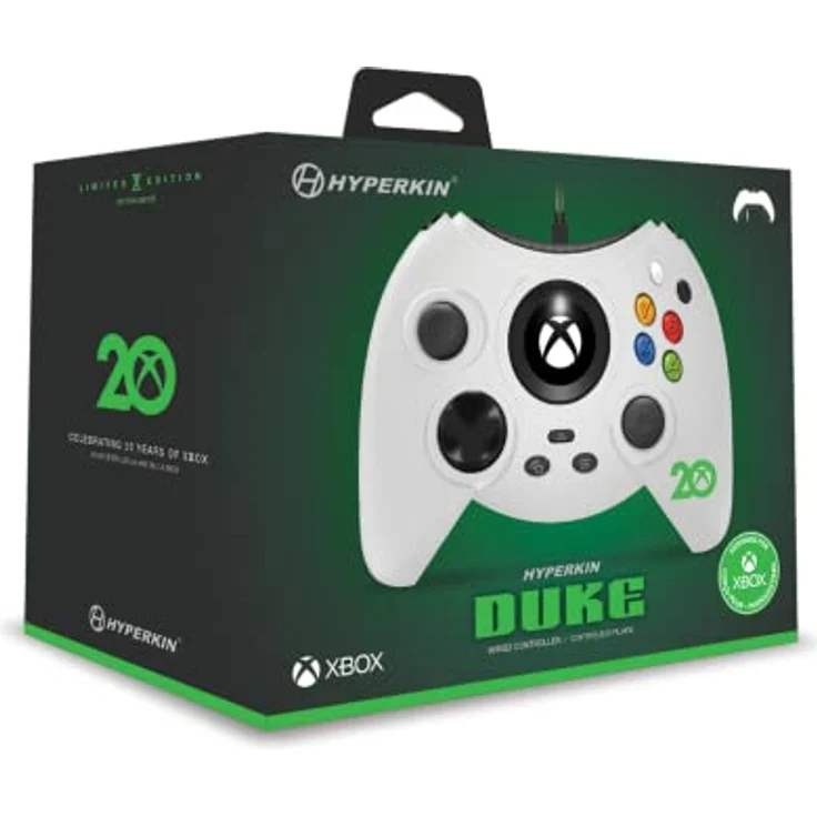 Hyperkin Duke Wired Controller, Gaming Controller mit Share-Taste und Type-C-Anschluss, Weiss – Bild 6