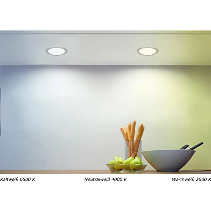 L&S Funkfernbedienung Starterset Emotion, 15 Watt, Dimmfunktion und stufenlose Farbtemperatureinstellung, weiß – Bild 2