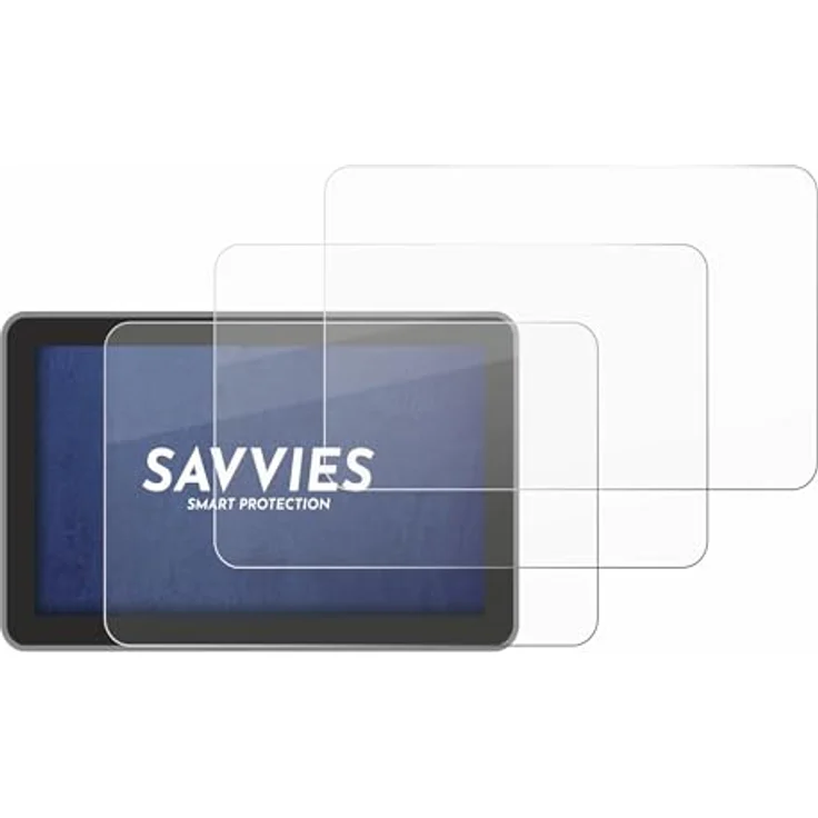 Savvies 3 Stück Panzer Schutz Glas für Bambu Lab H2D, 9H Displayschutzfolie, HD klar, blasenfrei, Anti-Fingerabdruck, stoßfest – Bild 2