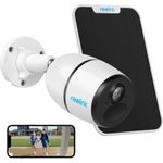 Reolink 2K 4MP 3G/4G LTE Überwachungskamera (Innenbereich, Außenbereich, 1 x Go B41, 1 x Solarpanel, Personen-/Autoerkennung, Hochwertige Nachtsicht, Akku-/Solarbetrieb) - Drahtlose Sicherheitskamera mit Solarpanel und 3G/4G LTE für den Innen- und Außenbereich - Preisvergleich