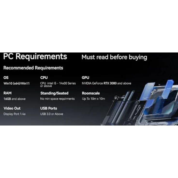Pimax Crystal Super, Ultra Wide VR-Brille mit hochauflösenden Displays und ergonomischem Design – Bild 4