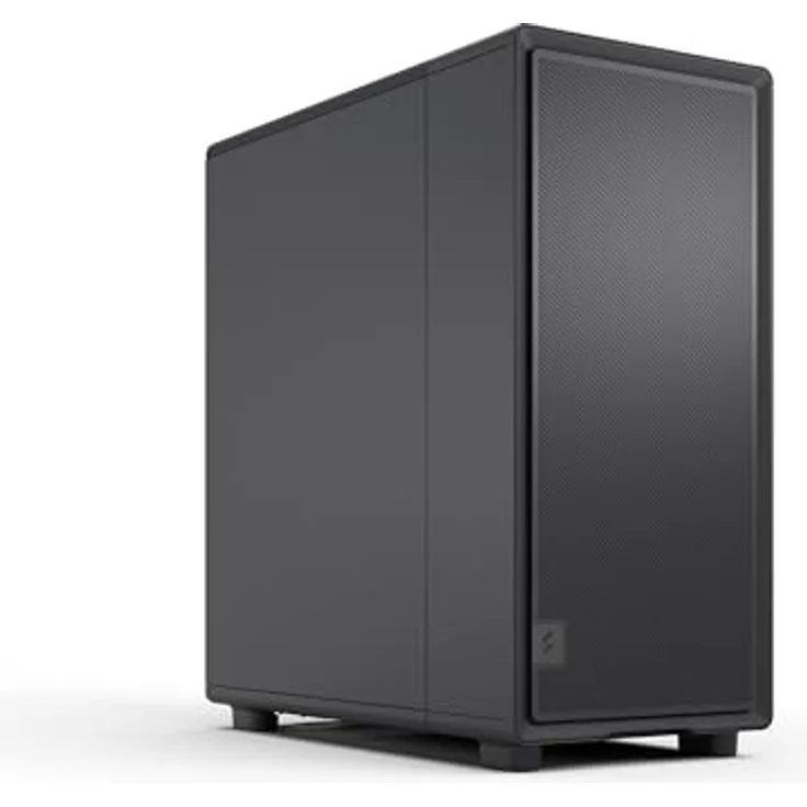 Fractal Design Epoch Black Solid, Gaming-PC-Gehäuse mit Mesh-Frontpanel, drei Momentum 12-Lüftern, geräumigem Innenraum und ATX/mATX/ITX Unterstützung – Bild 1