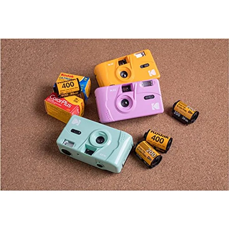 Kodak M35 Kamera olive green Kompaktkamera – Bild 3