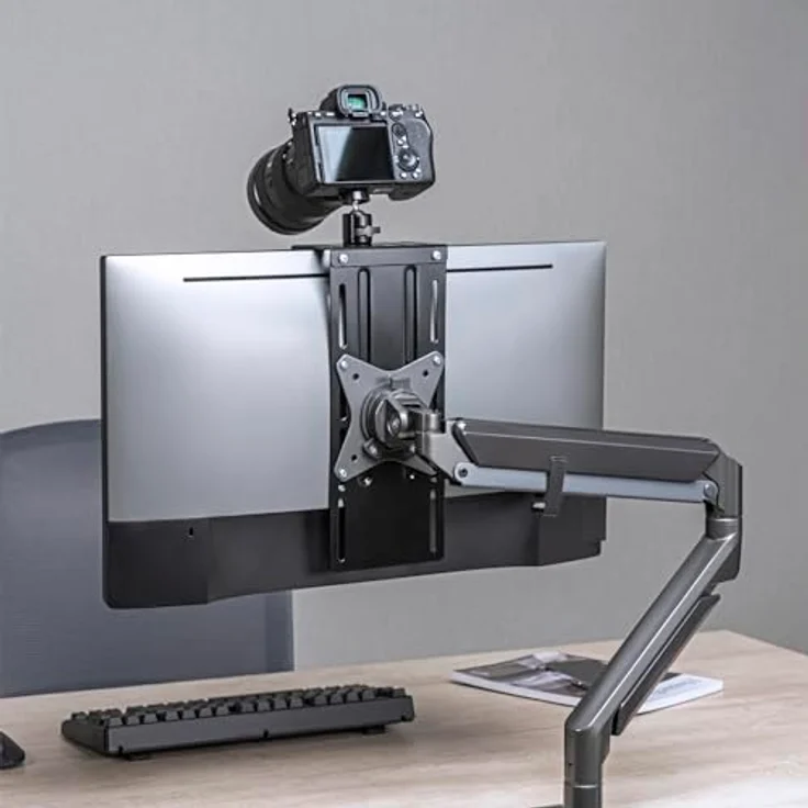 NanoRS RS463 VESA Kamerahalterung, Befestigung für Monitor oder Monitorarm, max. Gewicht 2 kg, VESA-Standard 100x100 – Bild 5