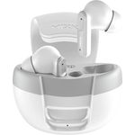 Mixx StreamBud Solo 3, In-Ear TWS Kopfhörer mit 4,5 Stunden Akkulaufzeit und Touch-Sensorsteuerungen, Weiß