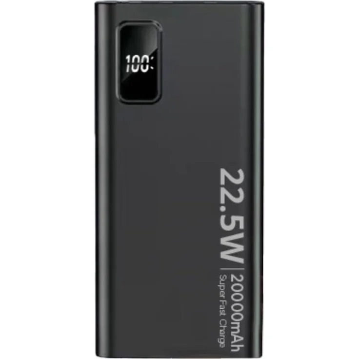 SiGN Super Powerbank 20000mAh, 22,5W - Schwarz