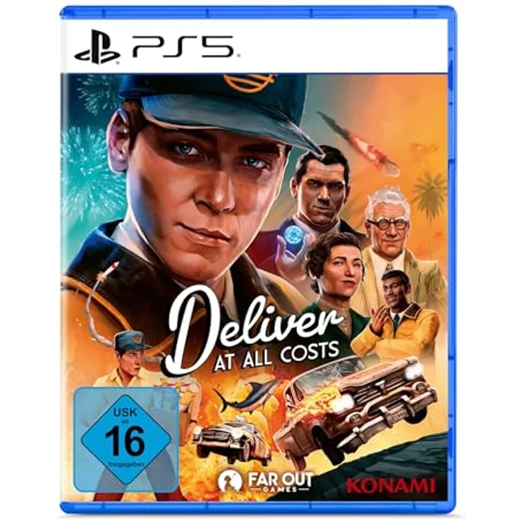 KONAMI Deliver At All Costs - PS5, Actionspiel mit 1950er Jahre Ästhetik, zerstörbaren Umgebungen und vielfältigen Missionen – Bild 1