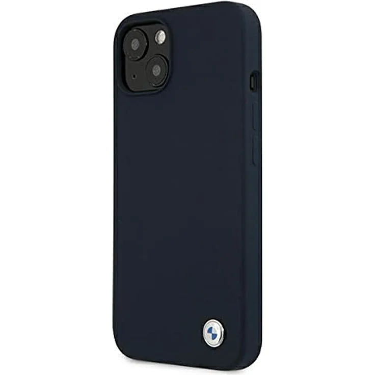BMW Silicone Signature Case für iPhone 13 mini, langlebige Silikonhülle mit Mikrofaser-Innenfutter, navy blau – Bild 1