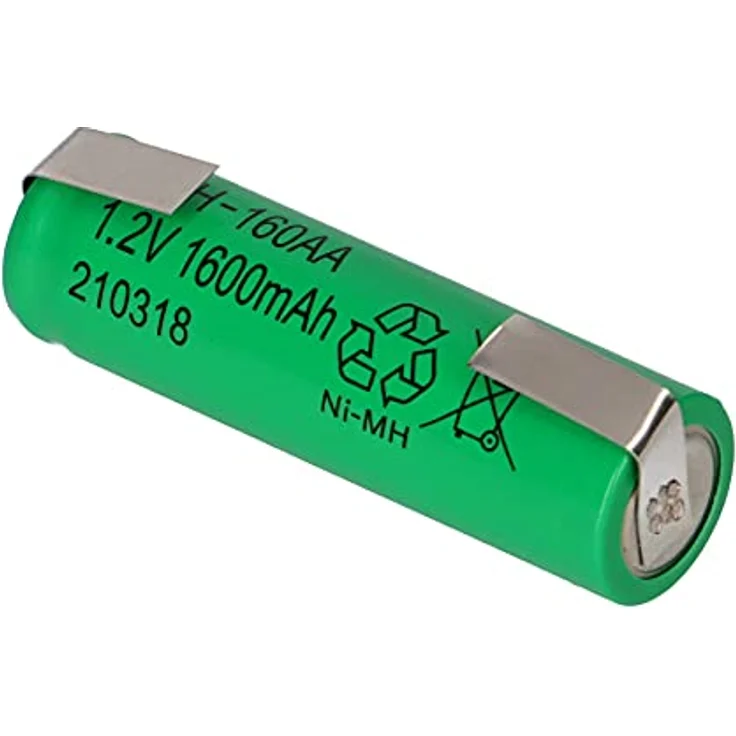 Akku Mignon AA 1,2V 1600mAh mit U Lötfahne – Bild 7