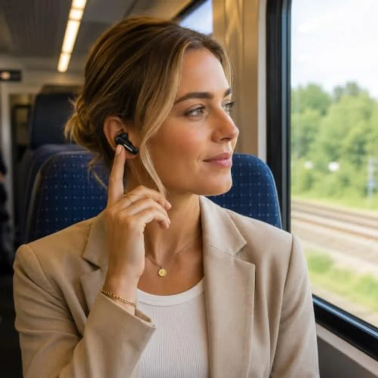 Grundig Kabellose Ohrhörer, True Wireless Stereo Earbuds mit 15 Stunden Spielzeit, In-Ear-Kopfhörer – Bild 9