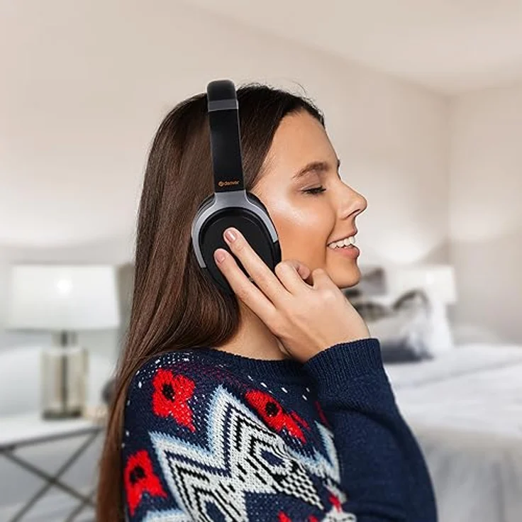 Denver Electronics BTN-210 Wireless Bluetooth 5.1 USB-C Kopfhörer – Bild 5