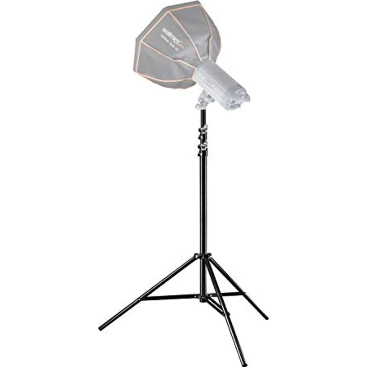 Walimex Pro WT-806 Lampenstativ 3er Set (max. Höhe 256 cm und Federdämpfung, inkl. 3 Transporttaschen) – Bild 4