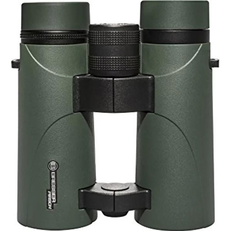 BRESSER Pirsch 10x42 Fernglas, Phasenvergütung, wasserdicht, BaK-4-Glas, Twist-up-Augenmuscheln – Bild 2