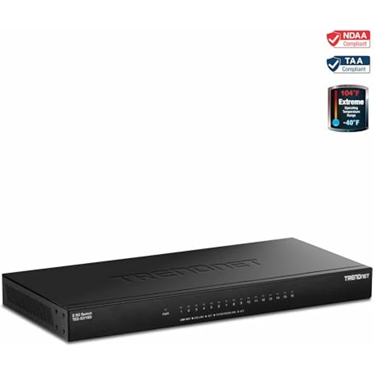 TRENDnet 16-Port Unmanaged 2.5G Desktop Switch, TEG-S3160 - Preisvergleich – Bild 4