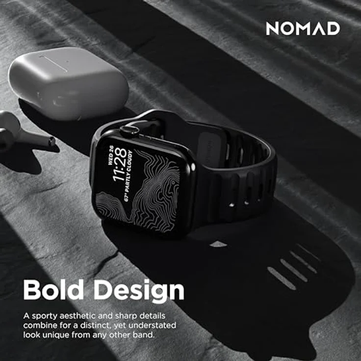 Nomad Sport Strap V2 42-44-45 mm Black – Bild 8