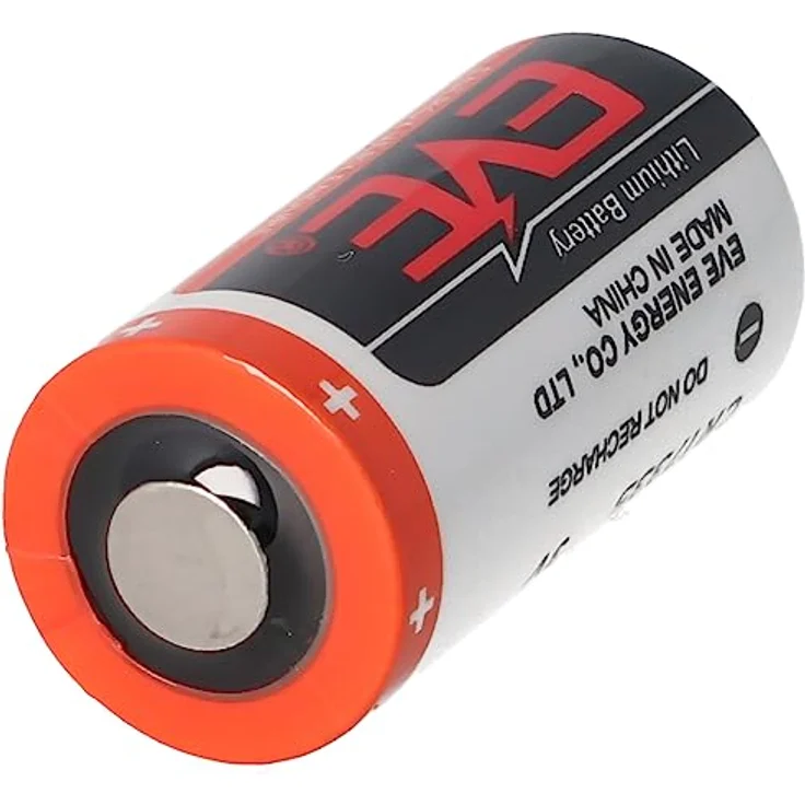 AccuCell EVE CR17335 3V Lithium Batterie, 1500mAh, Größe 2/3A, ca. 17 x 33.5mm – Bild 2
