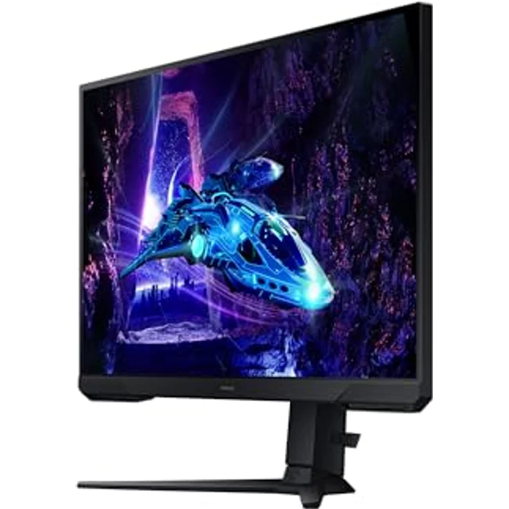 Samsung Odyssey G30D Full HD Gaming Monitor, 27 Zoll, VA-Panel, 180 Hz, 1 ms Reaktionszeit, HDR10, blau – Bild 3