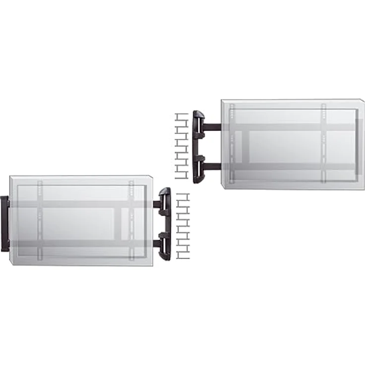 My Wall HP 27 AL TV-Wandhalterung 81,3cm (32) - 177,8cm (70) Schwenkbar – Bild 2