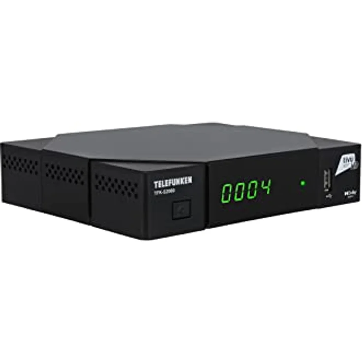 Telefunken TKF-S2000 Full HD DVB-S2 Sat Receiver mit aktiver Tivusat HD Karte – Bild 4