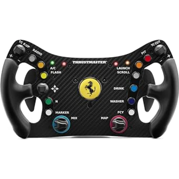 Thrustmaster Ferrari 488 GT3 Wheel Add-On, Rennlenkrad, PC, PS5, PS4, Xbox Series X|S, Xbox One, Offiziell Lizenziert von Ferrari – Bild 1