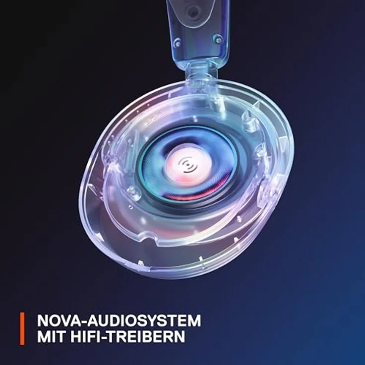 SteelSeries Arctis Nova 3 - Multi-System Gaming-Headset - Hi-Fi-Treiber - 360° Surround-Sound - RGB-Beleuchtung - Memory Foam – Bild 5