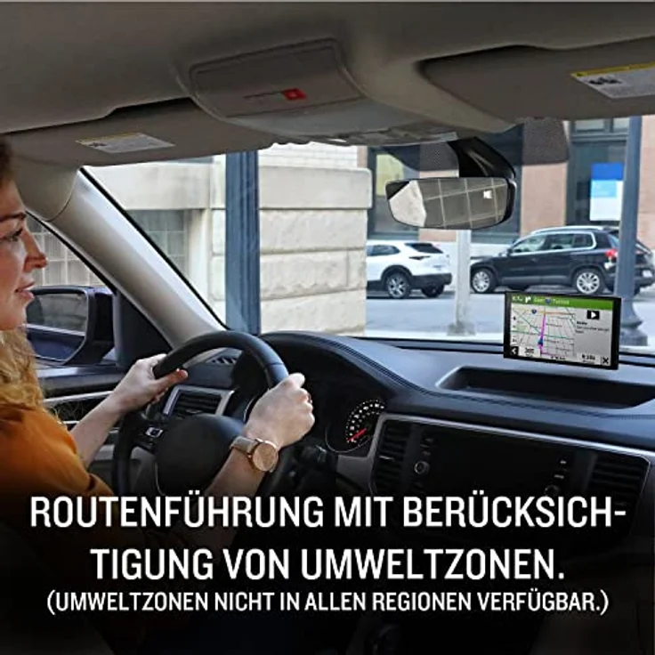 Garmin DriveSmart 66 MT-D, Navigationsgerät mit 6 Zoll HD-Display, 3D-Europakarten, Echtzeit-Verkehrsinformationen und Sprachsteuerung – Bild 4