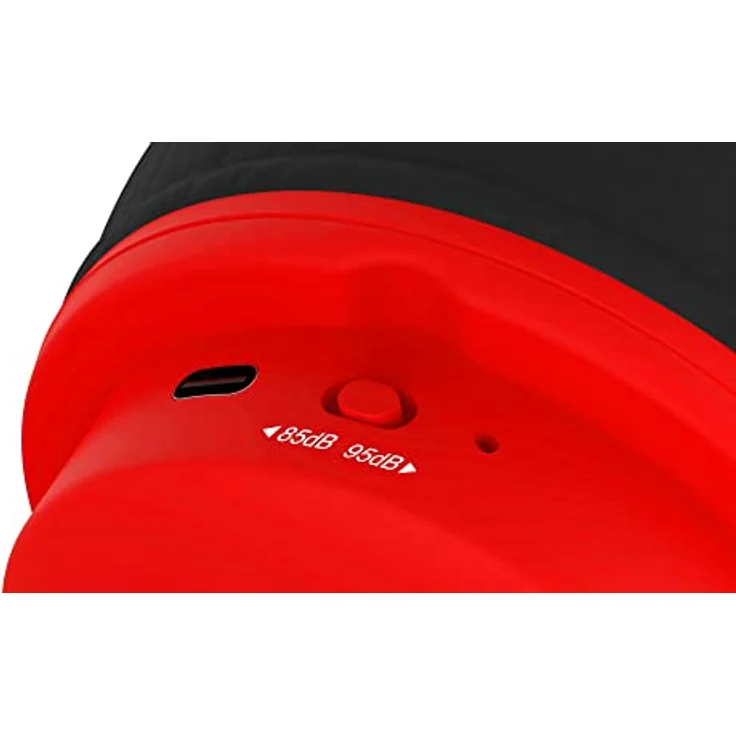 OTL Technologies PK1000 Pokemon Poke Ball Kinder-Kopfhörer, kabellos, Rot – Bild 3