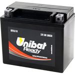 Unibat CBTX12 Batterie, 12 Volt, 180 Ampere, wartungsfrei, Blei-Kalzium-Legierung, dimensions: 150 x 87 x 130 mm