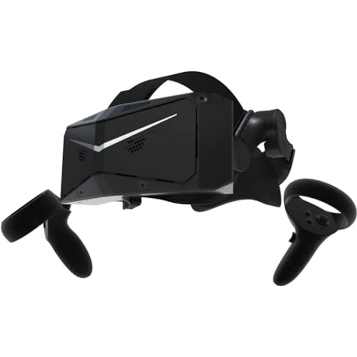 Pimax Crystal Light, VR Brille mit 130° Sichtfeld, 2880 x 2880 Pixeln Auflösung, 120 Hz Bildwiederholfrequenz und Mini-LED-Technologie