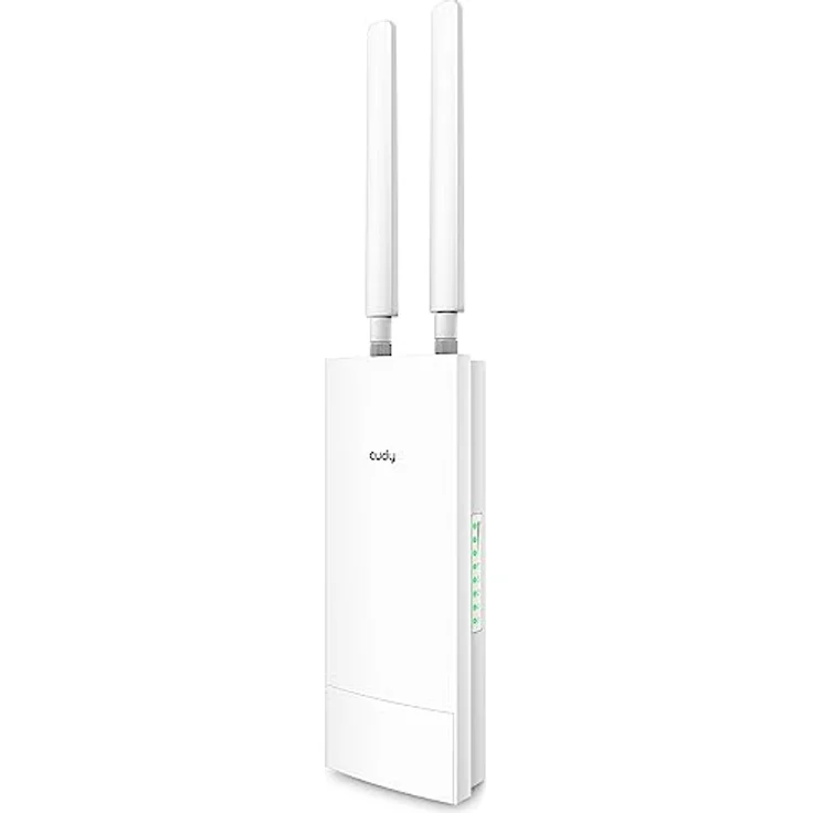 Cudy Unlocked Outdoor 4G LTE Cat 6 Gigabit Modem Router mit SIM-Kartensteckplatz, 2 CA, AC1200 WLAN, IP65, abnehmbare Antennen, passiver PoE-Adapter, Mast- oder Wandmontage, VPN, LT700 Outdoor – Bild 1