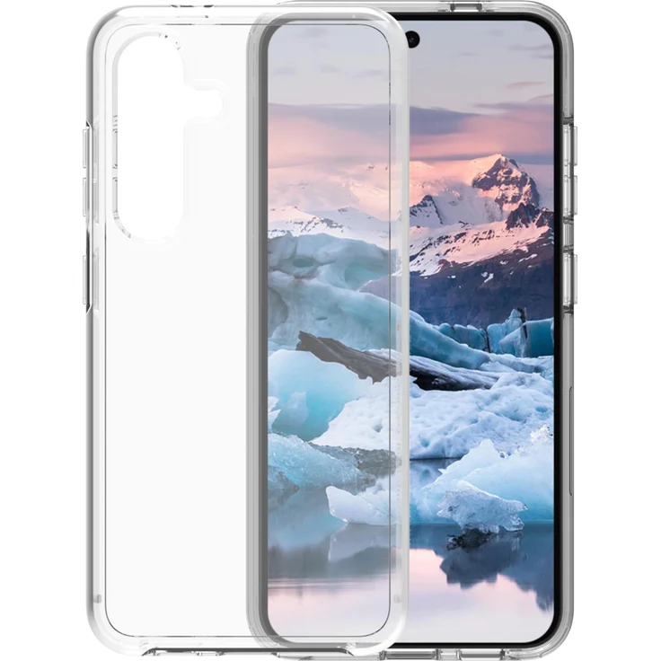 dbramante1928 ICELAND ULTRA D3O - Transparent Smartphone Hülle für Samsung Galaxy S23 FE, 4m Stoßschutz, 100% recycelbar
