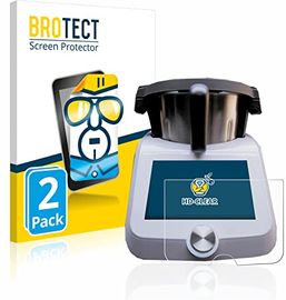 BROTECT 2 Stück Schutzfolie für SilverCrest Monsieur Cuisine Smart
