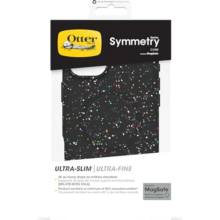OtterBox Symmetry Series Core for MagSafe Hülle für iPhone 16 Plus, stoßfest, sturzsicher, ultraschlank, dünne schützende Hülle, 3X getestet nach Militärstandard, Schwarz – Bild 5