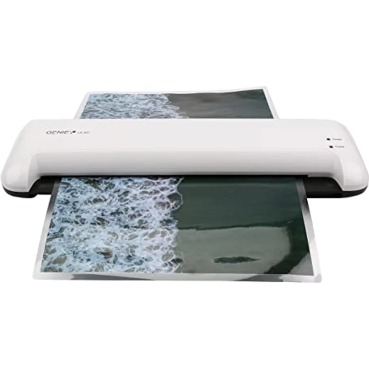 Genie LA 300 Laminiergerät inkl. Laminerfolien (geeignet bis DIN A4, für Heißlamination) weiß – Bild 6