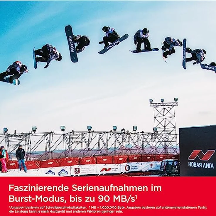 SanDisk Extreme PRO SDXC UHS-I Speicherkarte 128 GB (V30, Übertragungsgeschwindigkeit 200 MB/s, U3, 4K UHD Videos, SanDisk QuickFlow-Technologie, temperaturbeständig) – Bild 3