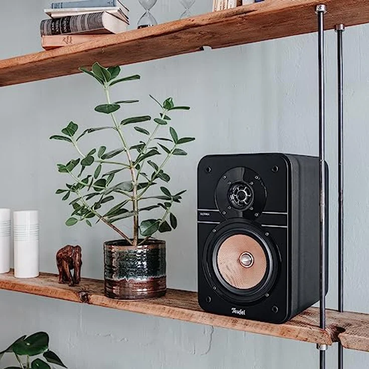 Teufel Ultima 20 - HiFi-Regallautsprecher, Kompakt & Leistungstark, Phase-Plug, Präziser Sound, 2-Wege-System, Bassreflex-Aufbau - Weiß – Bild 4