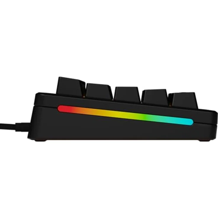 Glorious GMMK 3 HE 65 % Gaming-Tastatur, ISO (DE), mit Hall-Effekt-Switches, Hot-Swap-fähig, RGB-Beleuchtung, schwarz, kabelgebunden – Bild 13