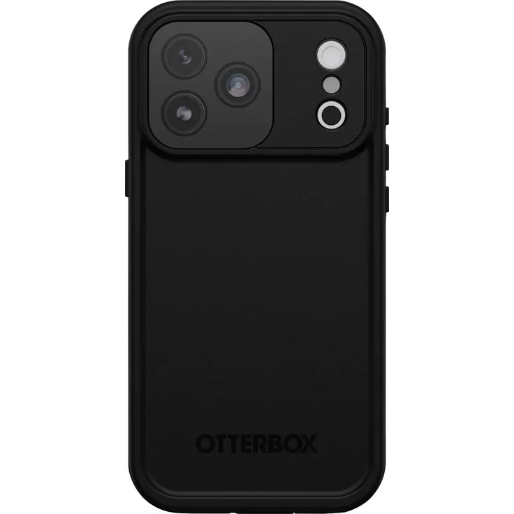 Otterbox Frē Series Case für Apple iPhone 18 Pro Max und 17 Pro Max, schwarz, wasserdichte Hülle mit MagSafe, 5-fach militärischer Fallschutz, integrierte Displayhülle und Camera Control-Taste
