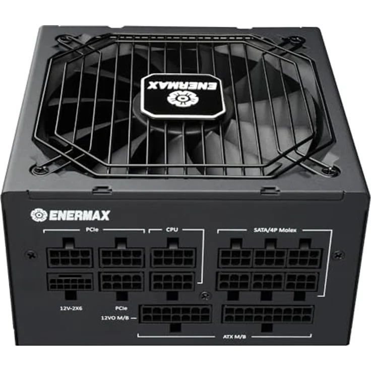 ENERMAX PlatiGemini ATX 3.1 & ATX12VO Hybrid-Netzteil 1200W 80PLUS Platinum (Vollmodulares, 12V-2x6, 60% Semi-Fanless) inkl. WireView GPU; EGN1200P – Bild 4