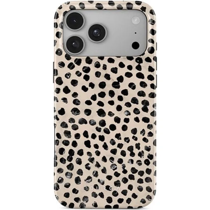 Burga Tough MagSafe Case für iPhone 18 Pro Max, Almond Latte Design, zweiteilige Hartschale mit TPU, erhöhten Kanten und präzisen Anschlussausschnitten