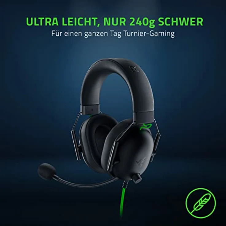 Razer Blackshark V2 X USB Schwarz – Bild 5