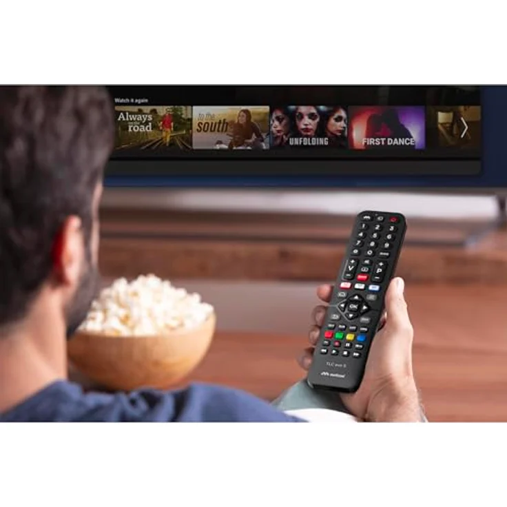 Meliconi TLC Evo.5 Ersatz-Fernbedienung für Thomson-TCL TV, Plug-and-Play mit Zugang zu Netflix, YouTube und Amazon Prime Video – Bild 4