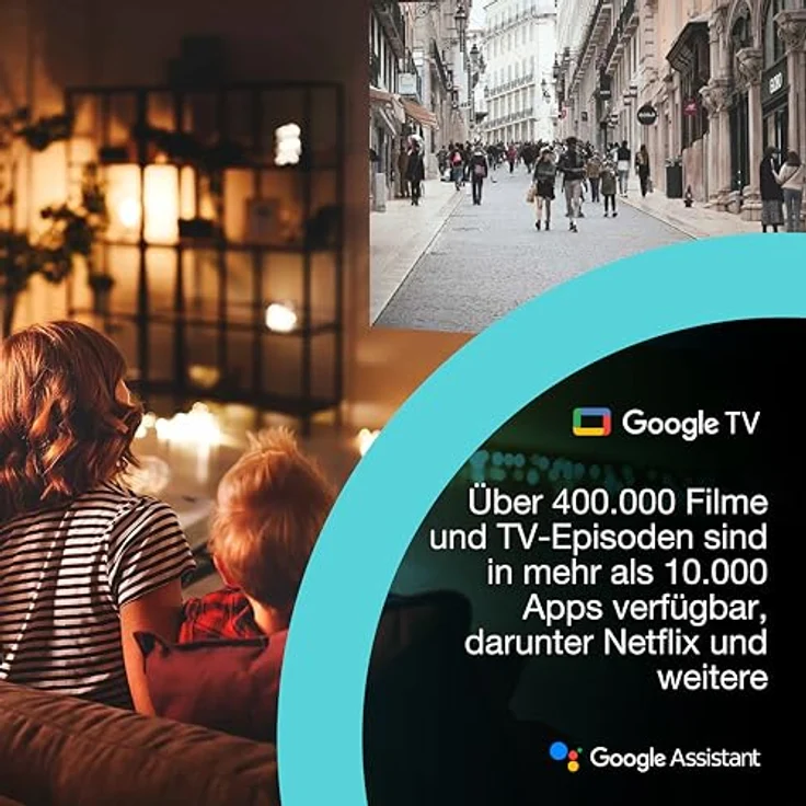 Epson Lifestudio Pop EF-61W, tragbarer Smart-Projektor mit Sound by Bose, Google TV, Full HD, 700 Lumen, diamantweiß, 5 Jahre Geräteschutz – Bild 5